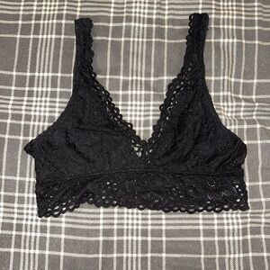 Aerie Black Lace Bralette